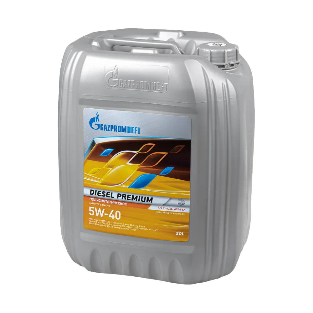 Масло моторное Gazpromneft Diesel Premium 5W-40 20 л 2389900044/2389907649