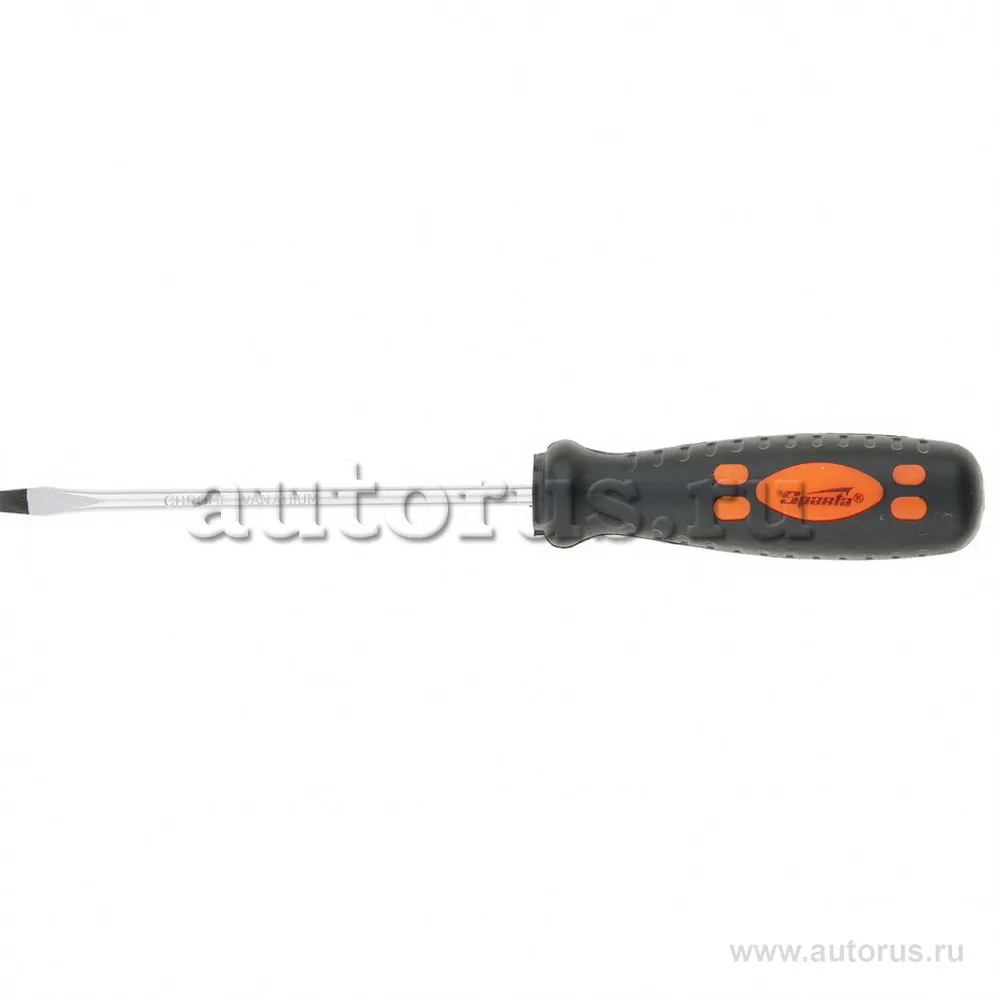 Отвертка Expert, SL5, 0x100 мм, CrV, двухкомп. рукоятка SPARTA 11606