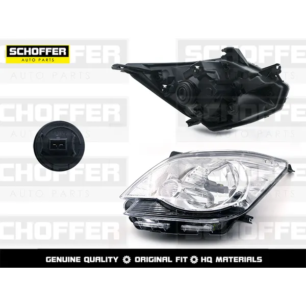 Фара левая Chevrolet Cobalt 11-/Ravon R4 (2016-н.в.) SCHOFFER SHF12072