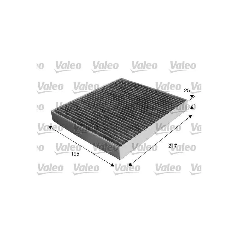 Фильтр салонный, угольный VALEO 715537