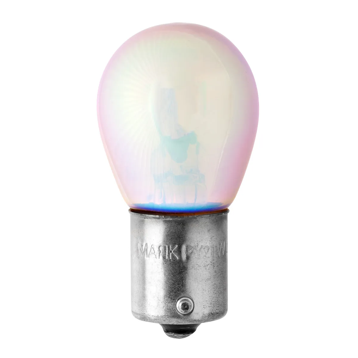 Лампа 12V P21W 21W BAU15s Маяк Silver Ультра 1 шт. пакет смещенный цоколь 81216Silver