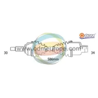 Полуось прав Vectra C ODM 18232120
