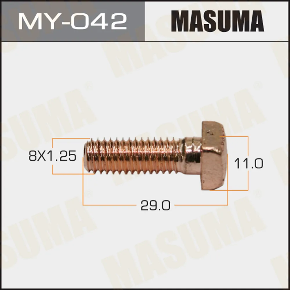 Болты для контактов тяг реле на стартер MASUMA MASUMA MY-042