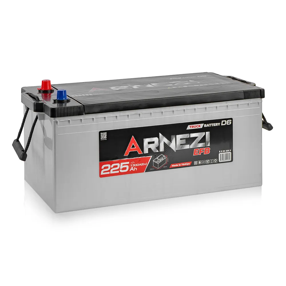 Аккумулятор Arnezi EFB Truck 225 А/ч прямой L(+) 518х276х242 D6 EN1300 A ARNEZI E3232253