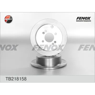 Диск тормозной HYUNDAI ACCENT III (MC) 05-, GETZ 02-09, I 20 08- FENOX TB218158