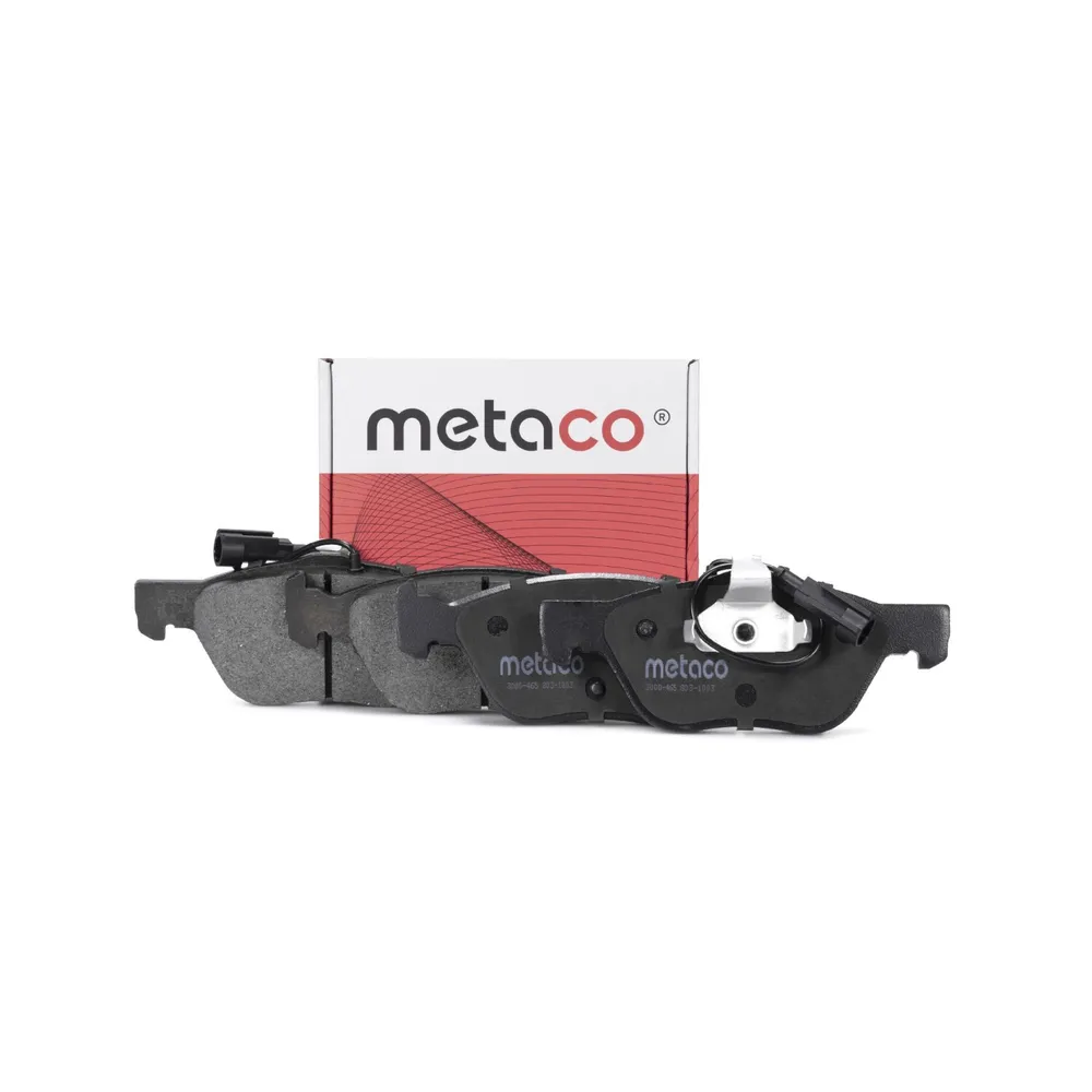 Колодки тормозные передние к-кт ALFA ROMEO,FIAT,LANCIA с датчиком износа Metaco 3000-465