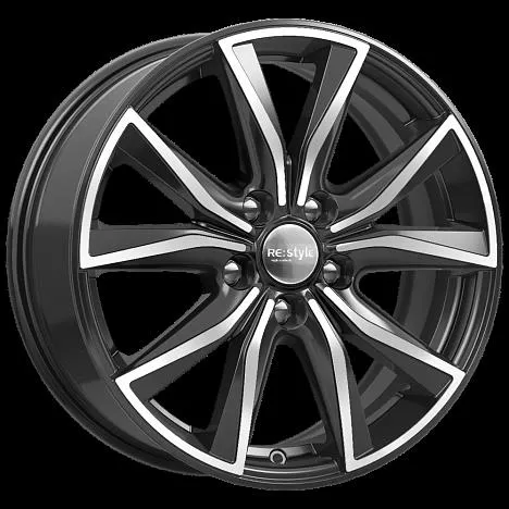 Диск литой R17 7J 5x112/57.1 ET40 КИК KC867 Алмаз черный 74880