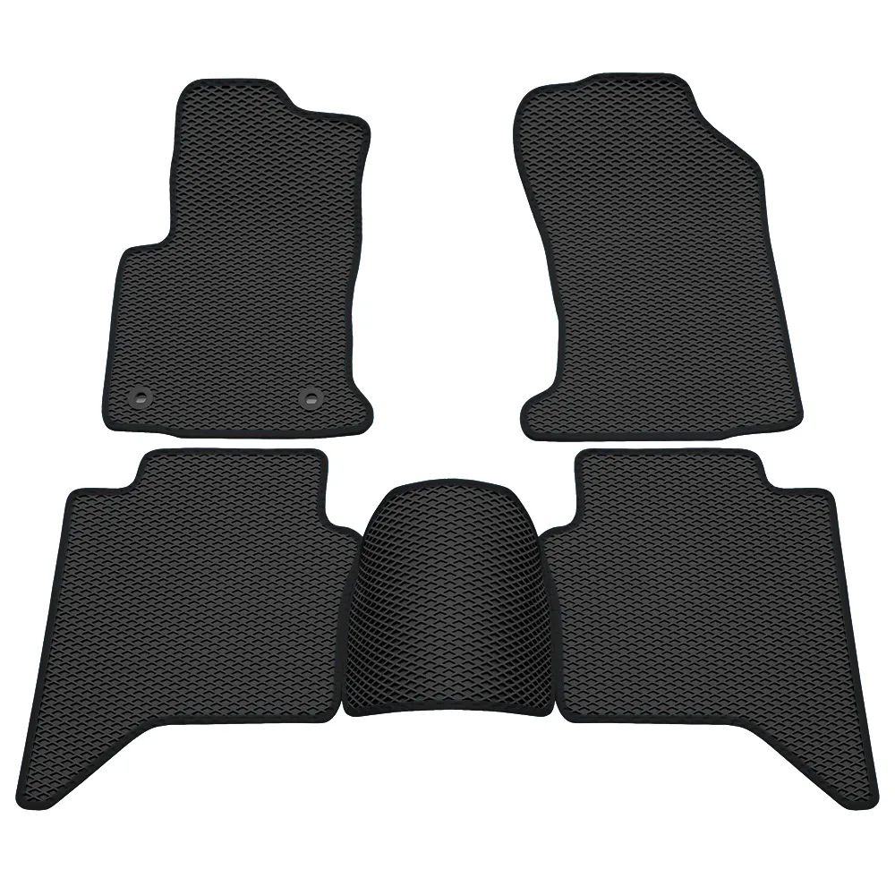 Коврики в салон EVA Ромб Toyota Hilux (15-Н.В.) Черный кант Rezkon 9034045101