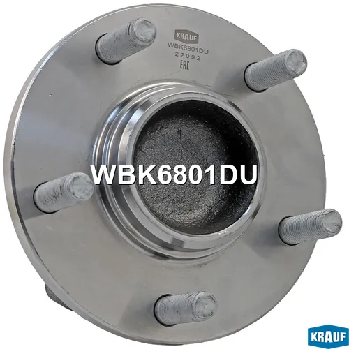 Ступица в сборе MAZDA [задн, ABS] 3 (BK,BL) / 5 (CR19,CW) KRAUF WBK6801DU