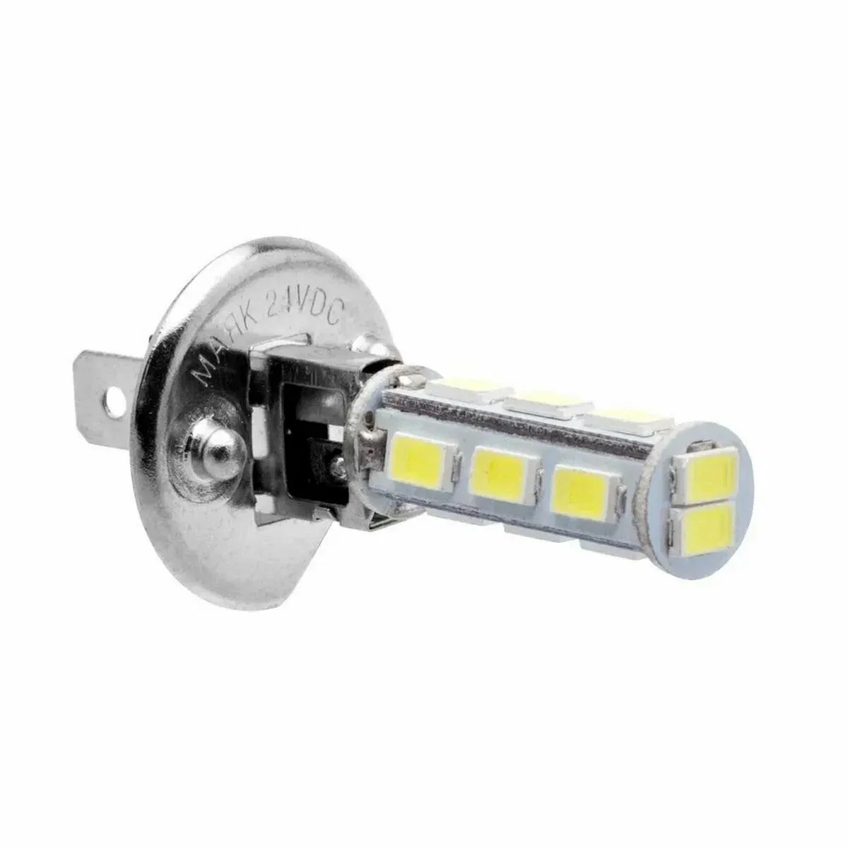 Автомобильная лампа светодиодная 24V H1 220lm P14,5s 5000К WHITE Маяк 24H1W14SMD5730BL