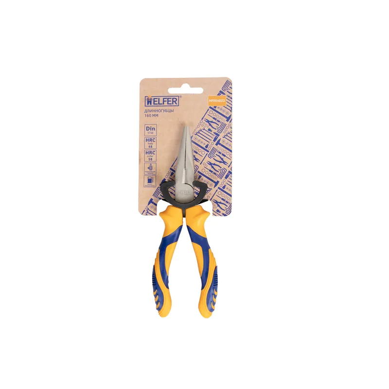Длинногубцы 160мм HELFER HF004023