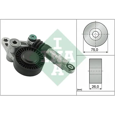 Ролик натяжной AD INA 534 0098 10