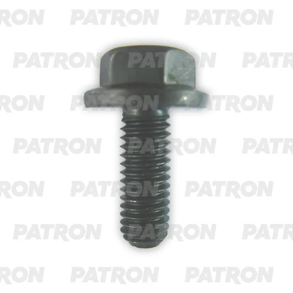 Болт металлический универсальный черный M10X40 PATRON P37-3029T