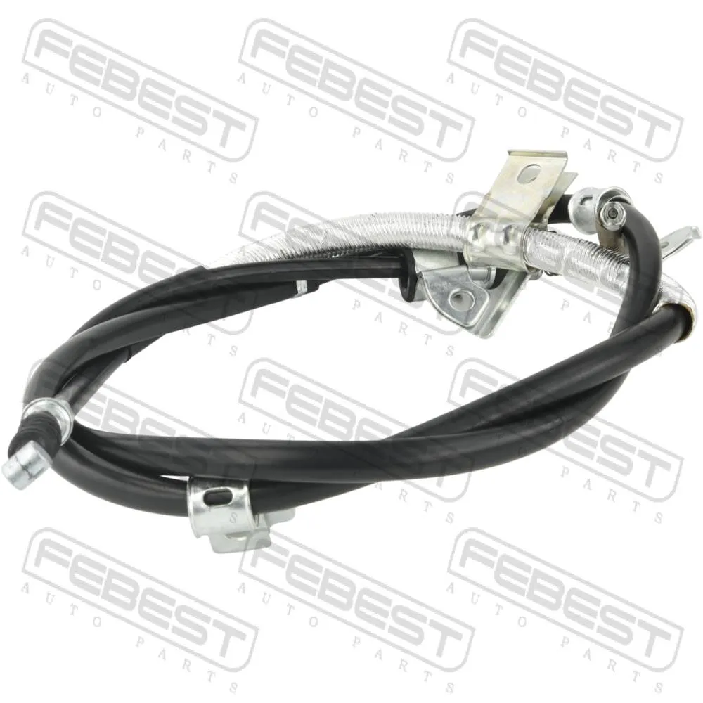 Трос ручного тормоза R FEBEST 04100-KKRH