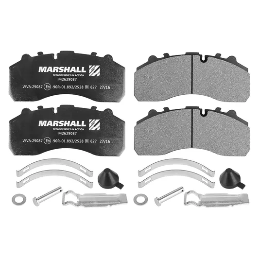 Колодки торм к-т (с уст.комп.) WVA 29059, 29087, 29196, 29201, 29202, 29278, 29331 Marshall M2629087