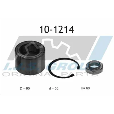 ПОДШИПНИК СТУПИЧНЫЙ CITROEN JUMPER 2.0-2.8D 02- IJS 101214
