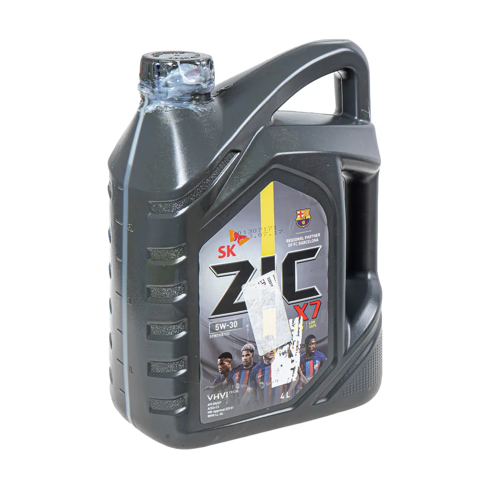 Масло моторное ZIC X7 LS 5W-30 синтетическое 4 л УЦЕНКА! 162619-N1