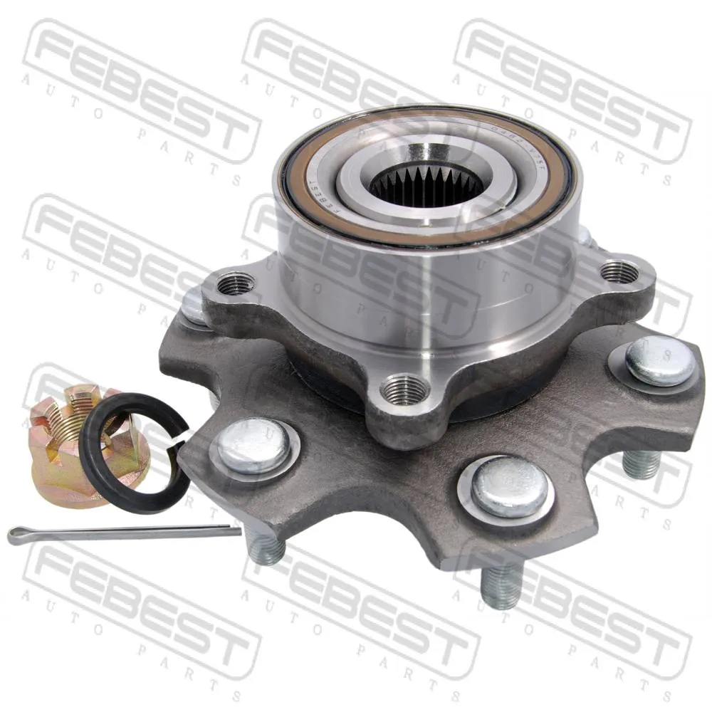 Ступица передняя MITSUBISHI PAJERO IV/MONTERO V87W/V97W 2006- FEBEST 0482-V75F