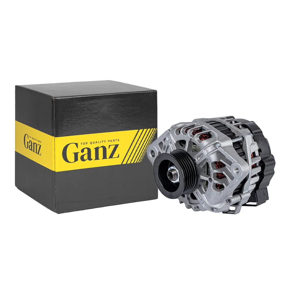 Генератор (12V/90A) HYUNDAI Solaris/KIA Rio III /нов.обр. GANZ GIP13011