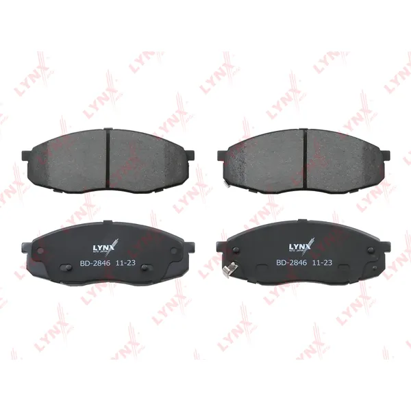 Колодки тормозные передние CHANGAN CS55 19> LYNXauto BD-2846
