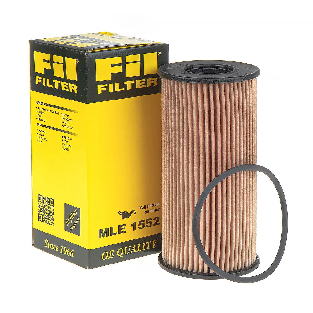 Фильтр масляный NISSAN Qashqai/X-Trail/Primastar/Espace mot.2,0TD FIL FILTER MLE1552