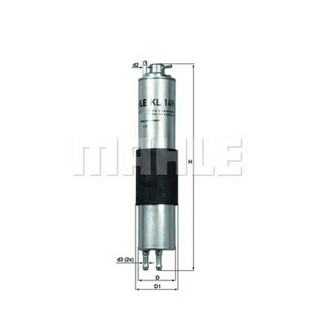 Фильтр топливный KNECHT/MAHLE KL149