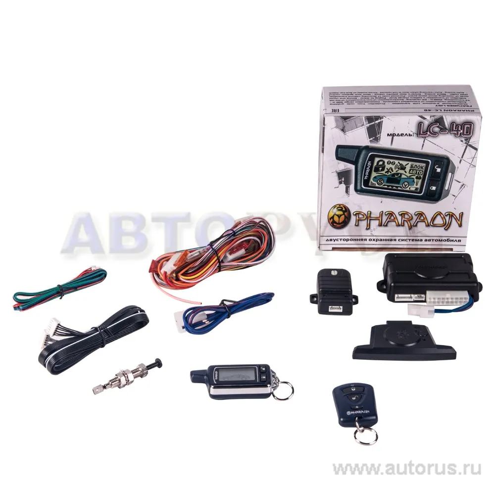 Сигнализация PHARAON LC40, обратная связь, ж/к диспл, , Max Вт PHARAON PHAR-LC.40