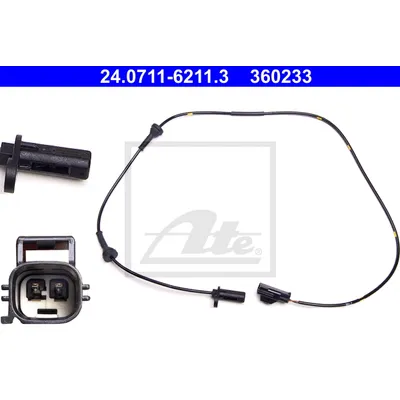 Датчик abs перед. п. volvo s60 s80 v70 xc70 2.0-3.0i d 98 VOLVO ATE 24071162113