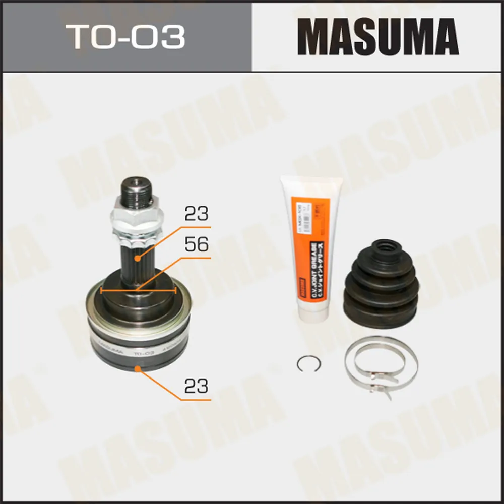 ШРУС MASUMA to03