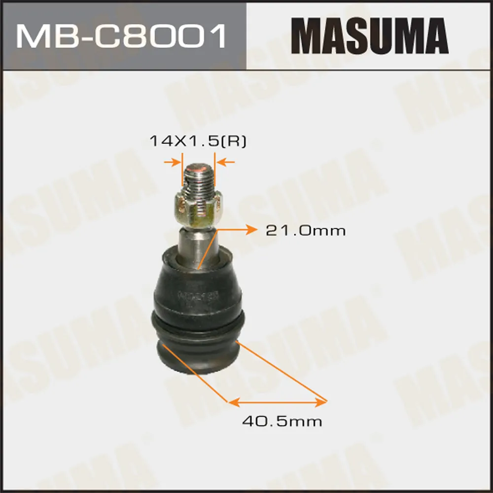 Опора шаровая SUBARU TRIBECA MASUMA MB-C8001