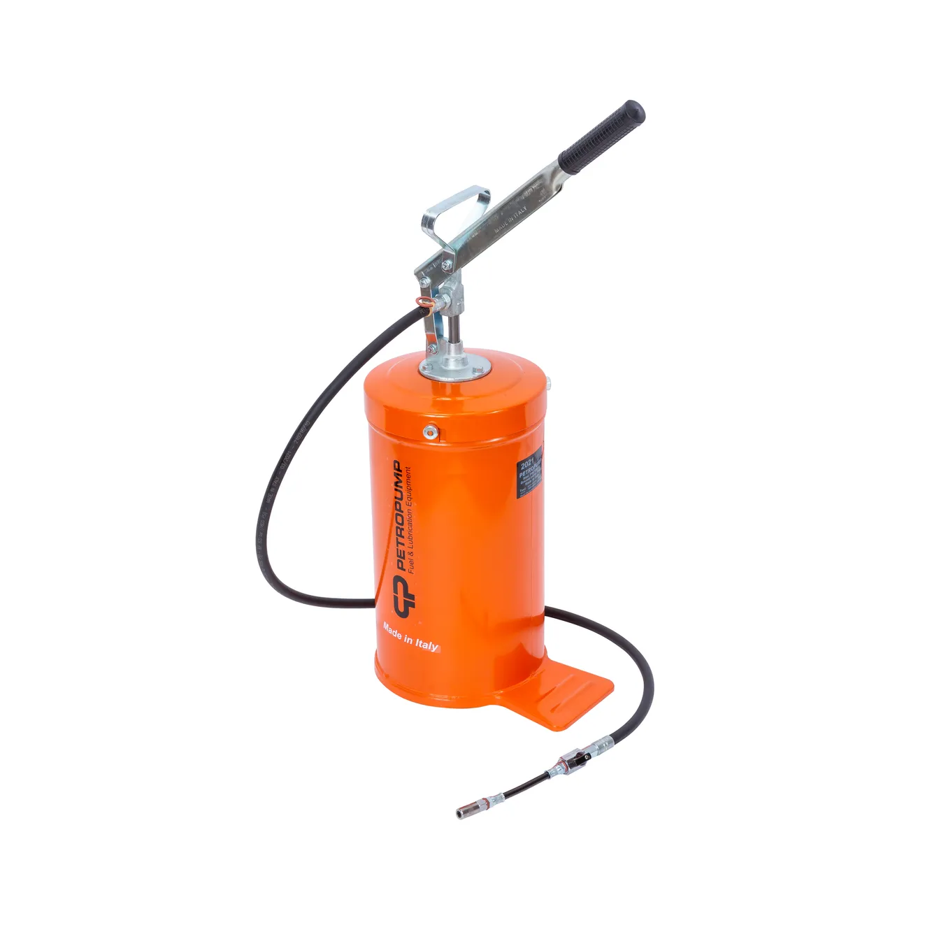 Ручной солидолонагнетатель с емкостью 16 кг, 150 бар, базовая версия Petropump PP210013