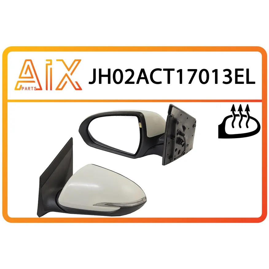 Зеркало левое электрика с подогревом без указателя AIX JH02-ACT17-013EL