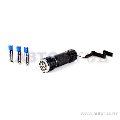 Фонарь светодиодный 12LED с рассеивающей линзой 3xR03 блистер Camelion TECHNO LED5109-12