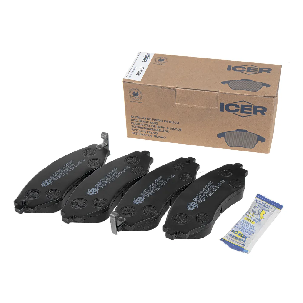Колодки передние CHEVROLET Lacetti 03- ICER 181260