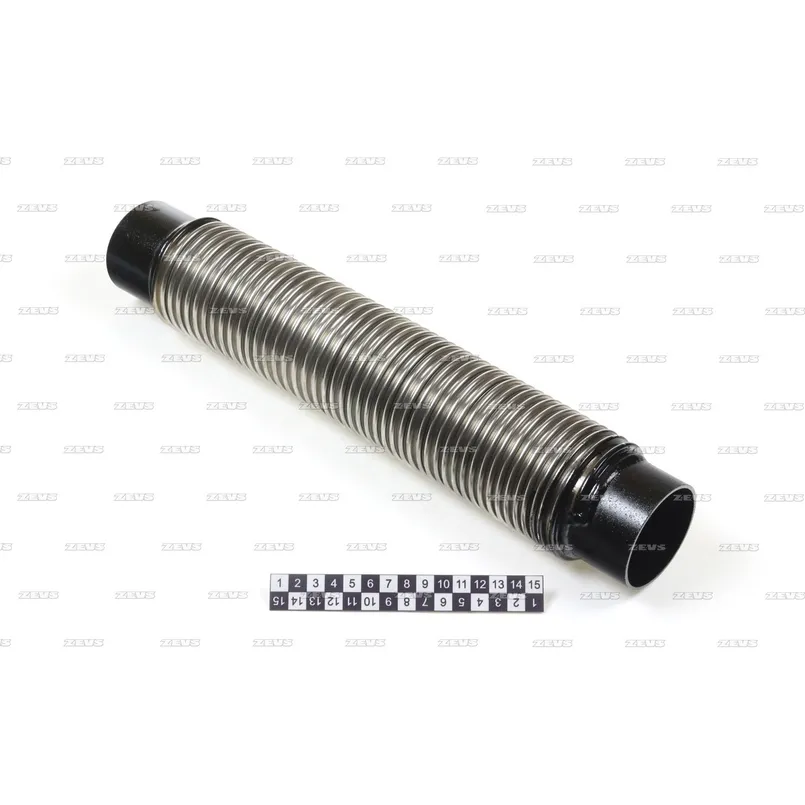 Гофра глушителя рифленный тип d60 l400mm ZEVS FEP-6475CT