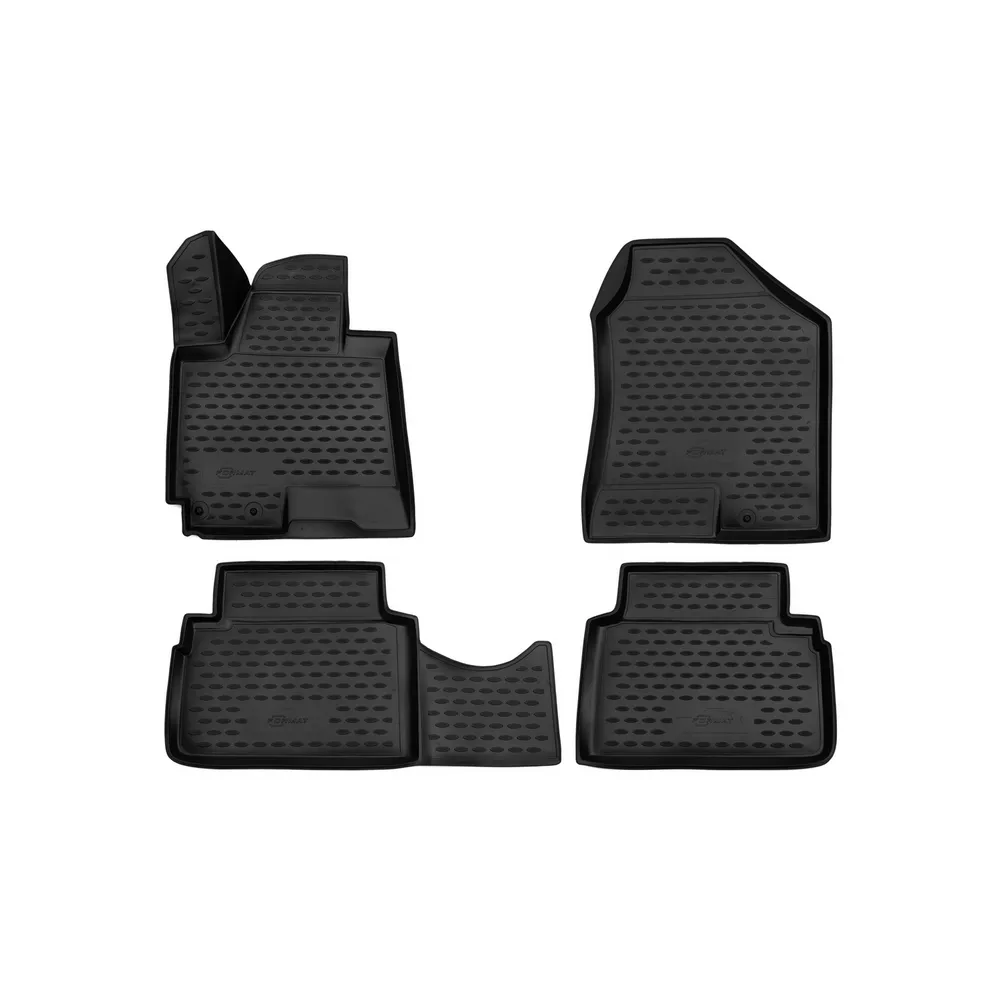 Коврики 3D в салон HYUNDAI ix35 2010->, 4 шт. (ПУ, повышенная износостойкость) FORMAT FORMAT.3D.20.36.210k