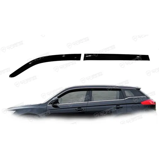 Дефлектора на окна Geely Atlas (NL-3) 2018/Geely Atlas Pro 2021EuroStandard деф.окон Cobra Tuning GE11018
