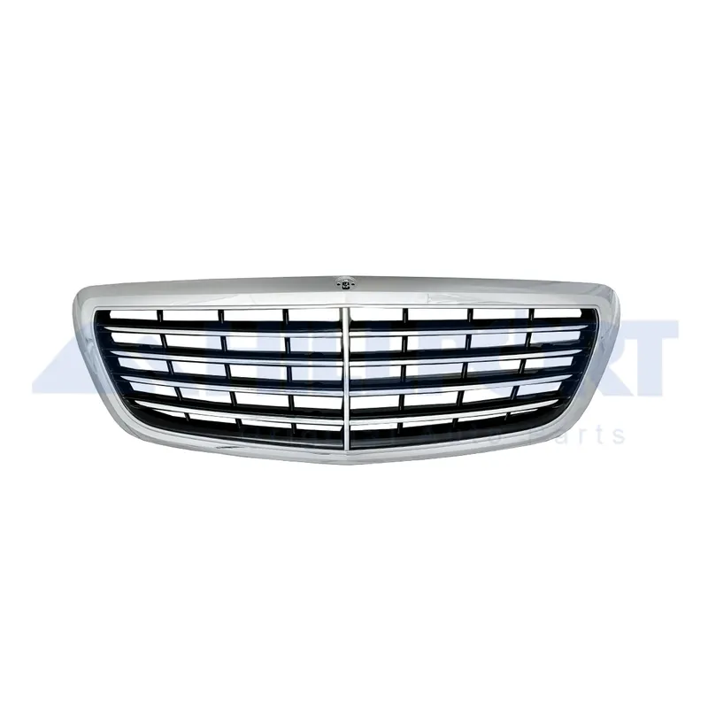 Решетка радиатора в сборе хром S-class W222 13-17, Original Type HILLPORT 18MH06009