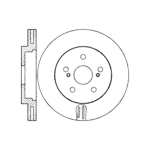 Диск тормозной передний CAMRY 17->/RAV4 18-> TOYOTA 43512-33150