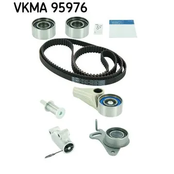 Комплект ремня ГРМ (2ремня+4ролика+натяжитель) SKF VKMA 95976