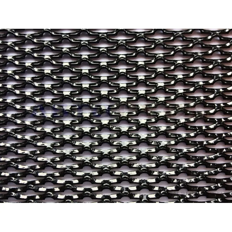 Сетка защитная 1000x250 мм ., 15x6.5 мм . соты, алюминий, черная Streck Cr15Alu