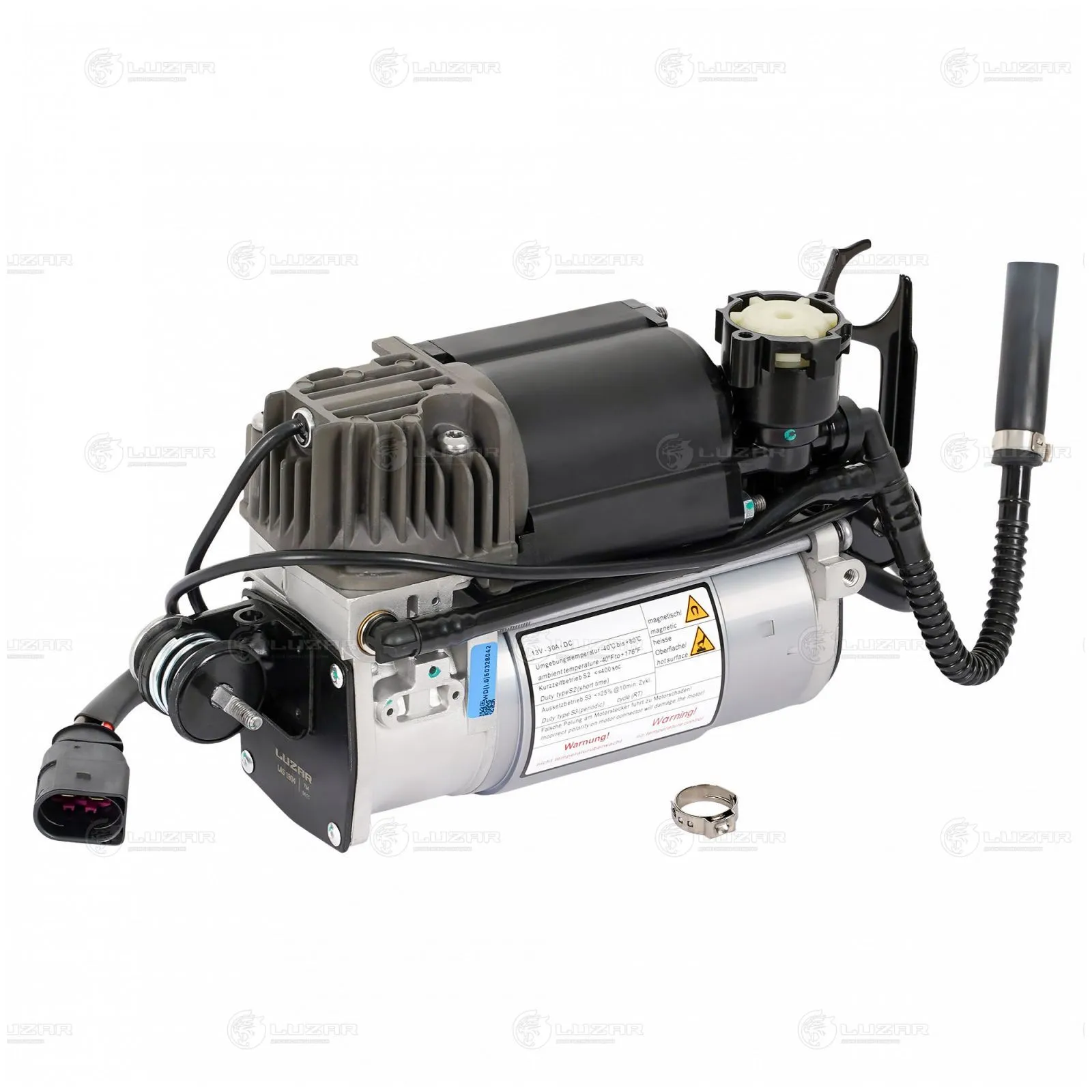 Компрессор пневмоподвески для а/м VW Touareg (02-)/Audi Q7 (11-) 2.5d/3.0d LUZAR LAS 1804