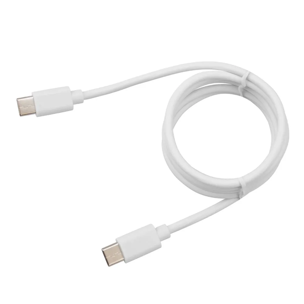 Кабель Type-C - Type-C PD 45W/1m/PVC/white/ REXANT 18-1830