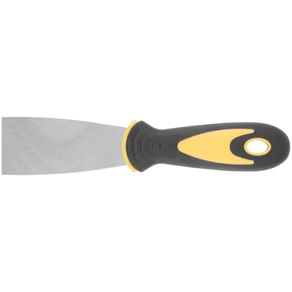 Шпатель, нерж.сталь, прорезиненная ручка 1,5" (38 мм) FIT 06692
