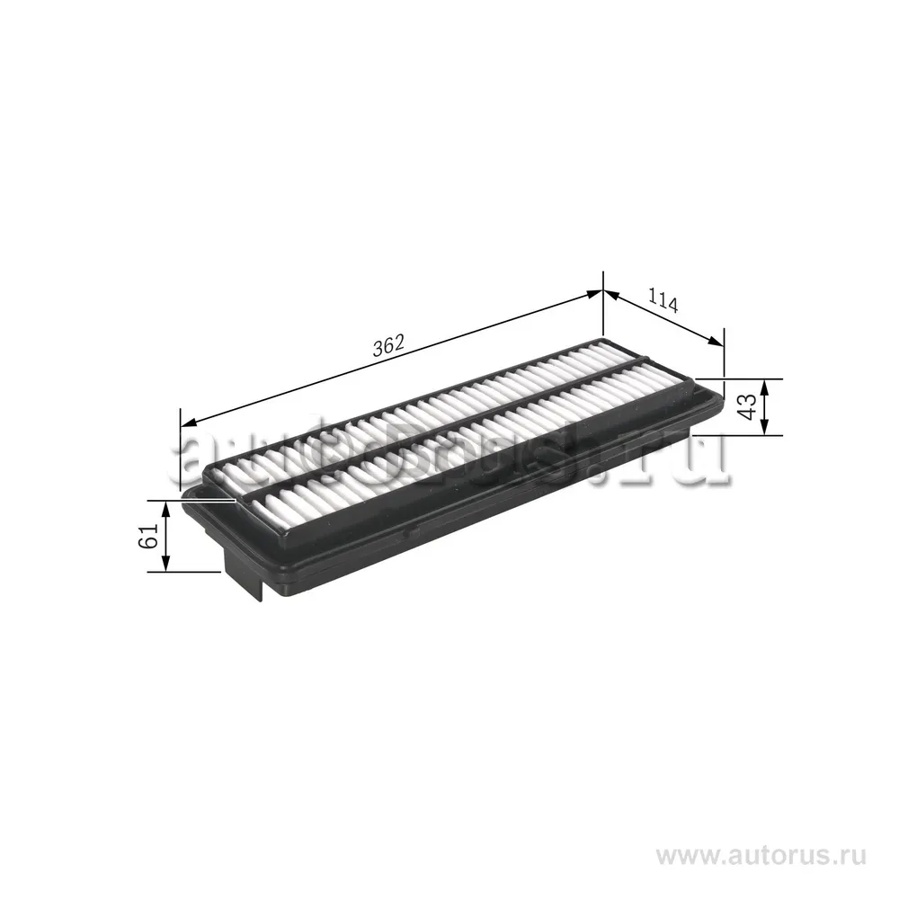 Фильтр воздушный HONDA ACCORD VII (CL) 2.2 I-CTDI 03-, ACCORD VII TOURER (CM) 2.2 I-CTDI 03- BOSCH F026400232