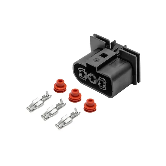 Разъем 1J0906233 (3pin) 3 контакта вентилятора охлаждения двигателя для Audi, Seat, Skoda, Volkswagen.