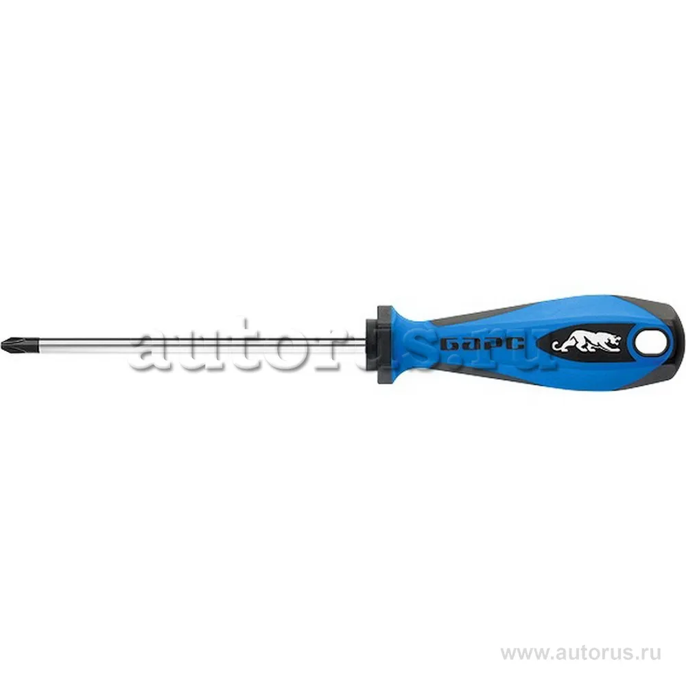 Отвертка PZ3x150, CrV, двухкомпонентная рукоятка БАРС 19035