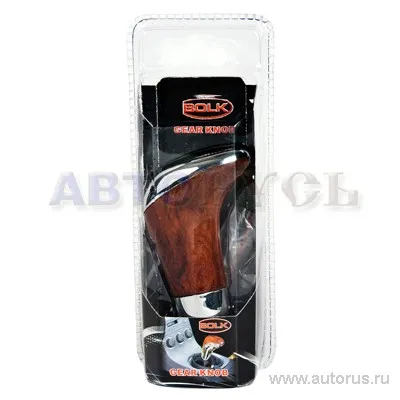 Рукоятка ручки КПП универсальная дерево BOLK BK01709