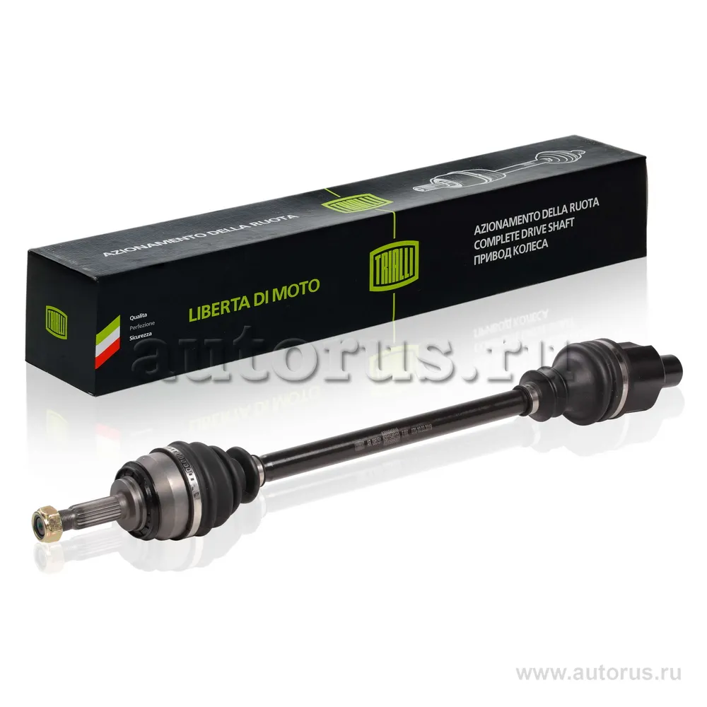 Привод для а/м Renault Logan (04-) 1.4i/1.6i (21 шлиц) (перед. прав.) TRIALLI AR 095151