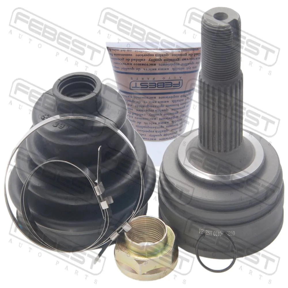 ШРУС наружный 19x49.2x24 TOYOTA Aygo FEBEST 0110KGB10